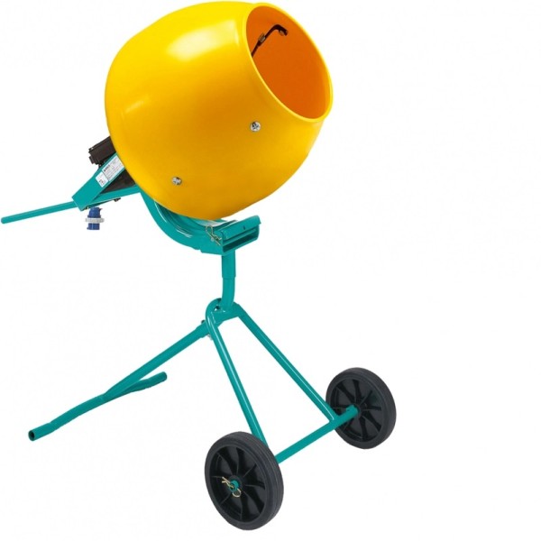 Бетонобъркачка Imer Minibeta 130 с пластмасов HDPE казан, мощност 300W, 130л.обем